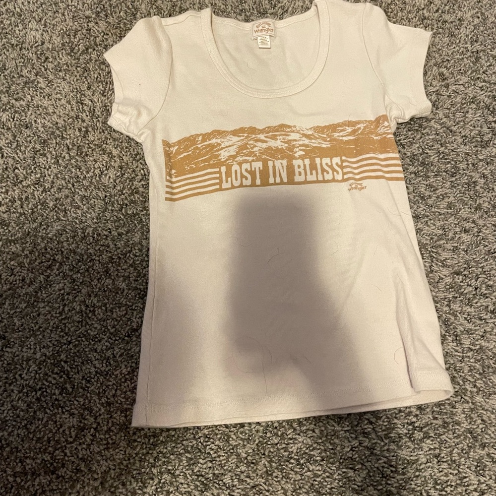 Wrangler/billabong tee shirt